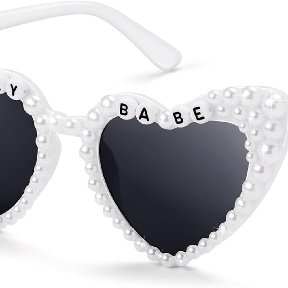 Birthday Glasses, Heart Sunglasses Birthday Babe Happy Birthday Party Gift Acces